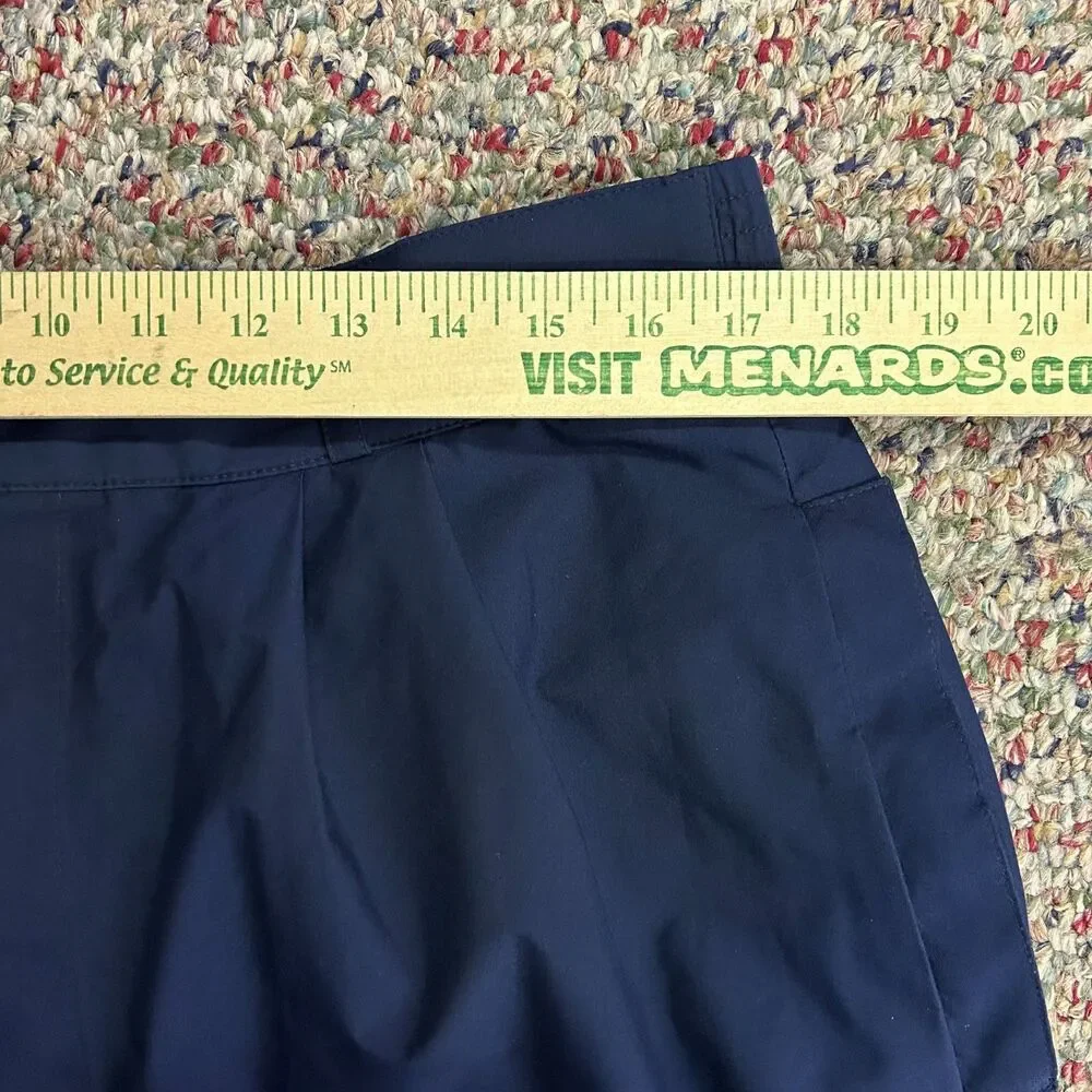 VTG Zero Restriction Navy Gore-Tex Shell Waterproof Outdoor Golf Pants Size L